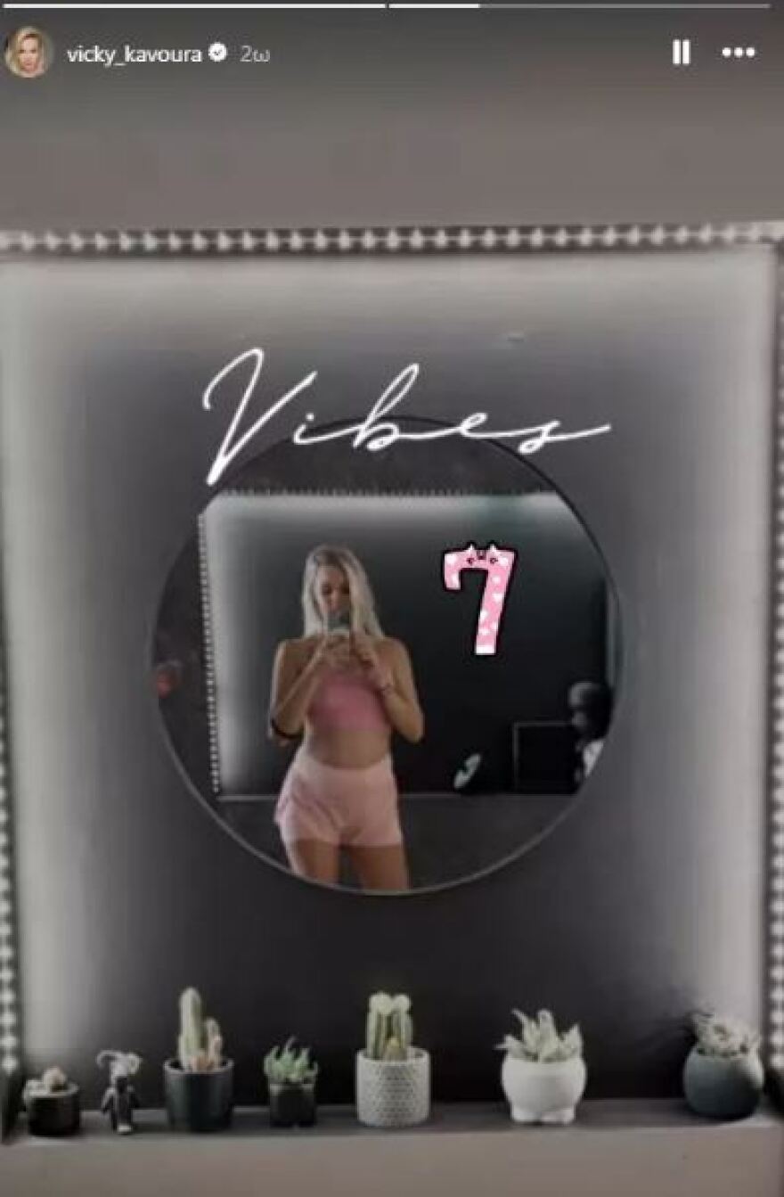 Βίκυ Κάβουρα: Η φωτογραφία της στον έβδομο μήνα της εγκυμοσύνης της 