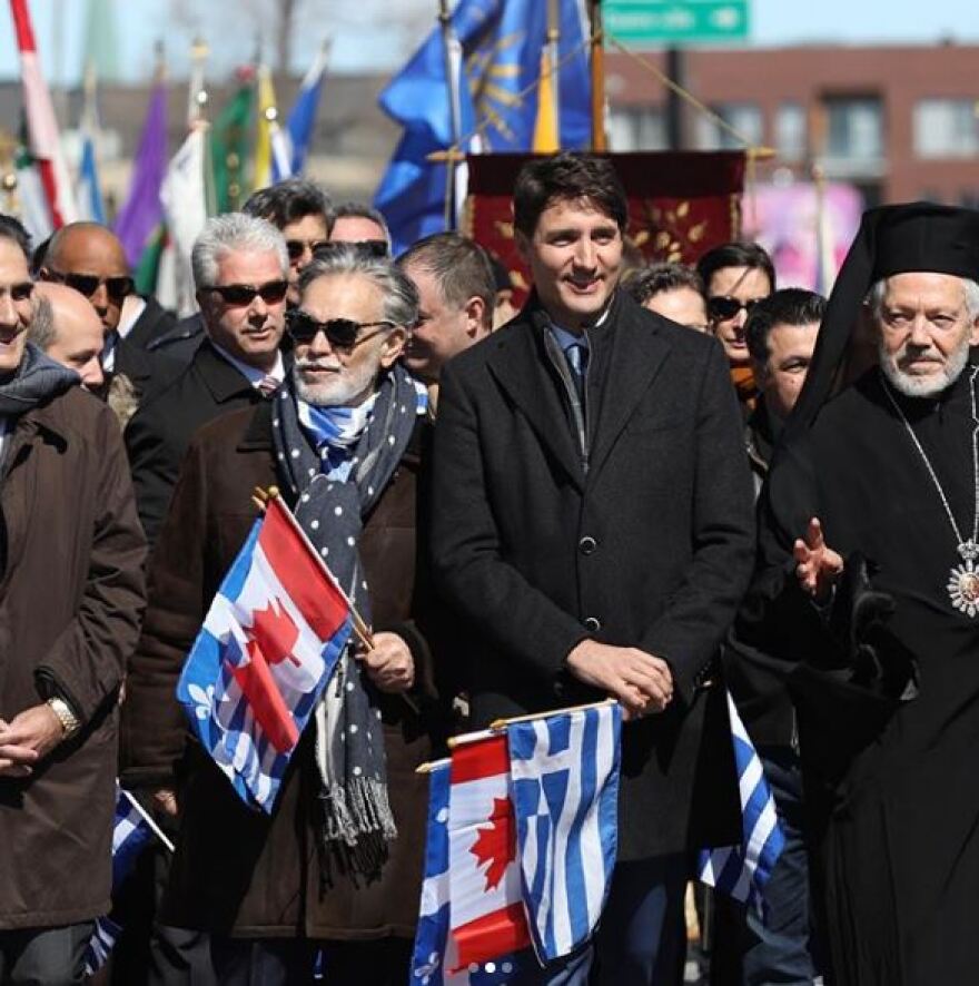 Τριντό: Δεν συγκρίνεται με τίποτα η γιορτή της Ελληνικής Aνεξαρτησίας