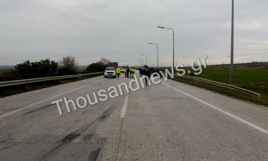 Τρεις νεκρές και τέσσερις σοβαρά τραυματίες σε τροχαίο στην Θεσσαλονίκης-Ευζώνων