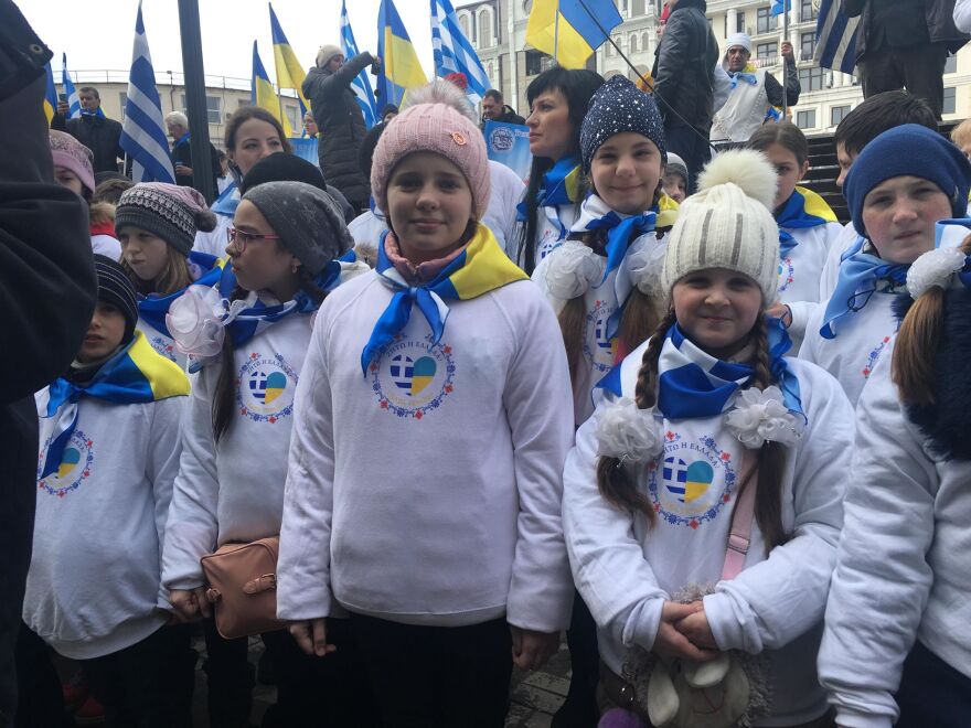 Φωτογραφίες: Η πρώτη ελληνική παρέλαση πραγματοποιήθηκε στην Οδησσό