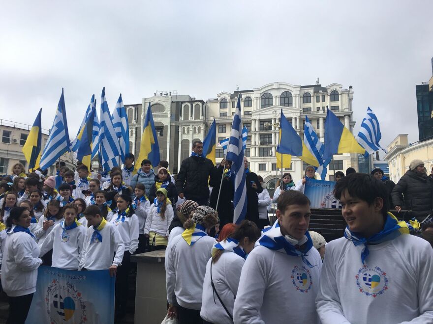 Φωτογραφίες: Η πρώτη ελληνική παρέλαση πραγματοποιήθηκε στην Οδησσό