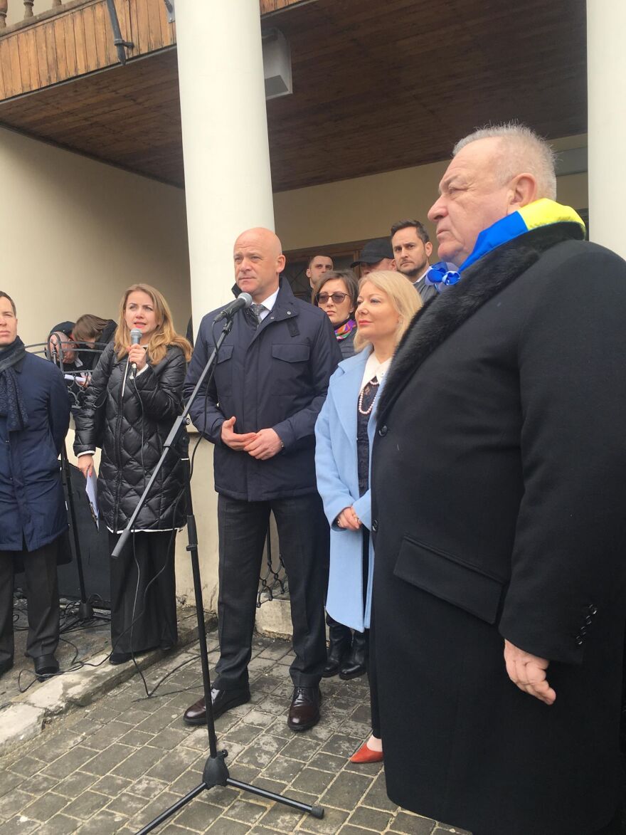 Φωτογραφίες: Η πρώτη ελληνική παρέλαση πραγματοποιήθηκε στην Οδησσό