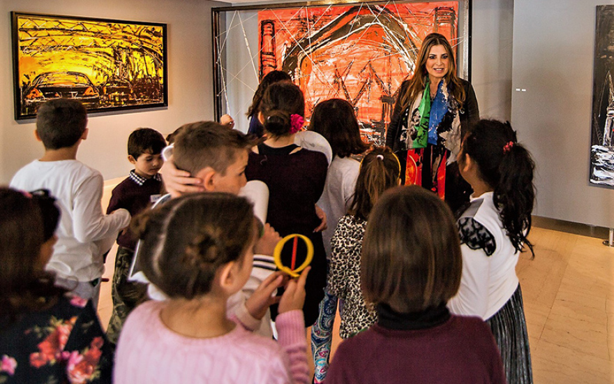 Μια γκαλερί… φιλική στα παιδιά