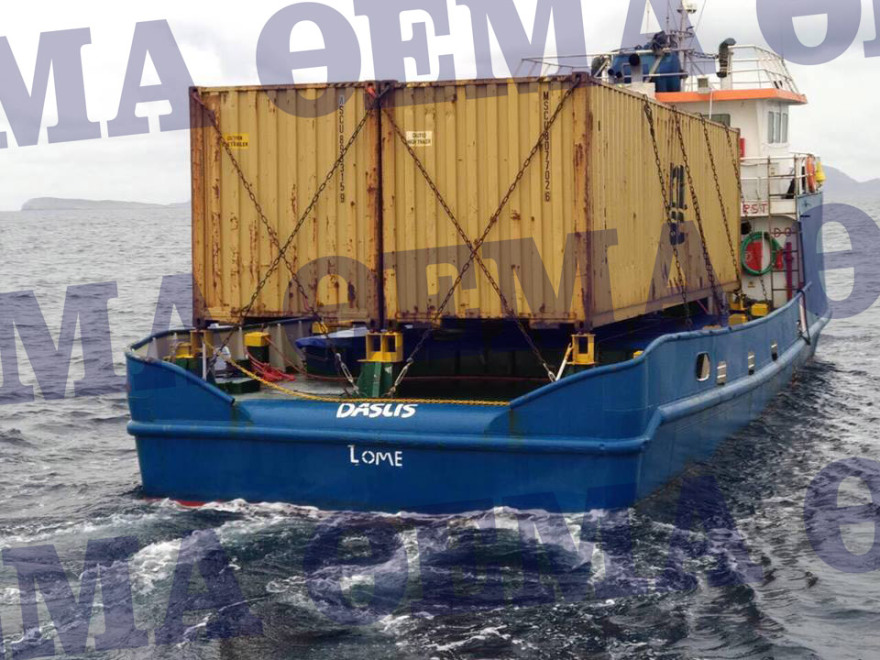 Μπλόκο σε ύποπτο πλοίο με τσιγάρα ανοικτά της Γυάρου