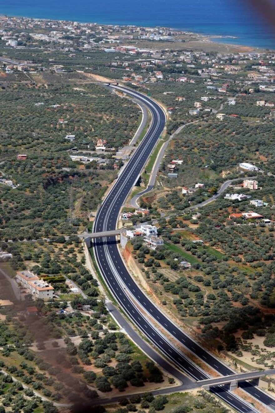 Κρήτη: Παραδίδεται τη Μεγάλη Τετάρτη τμήμα του Βόρειου Οδικού Άξονα 