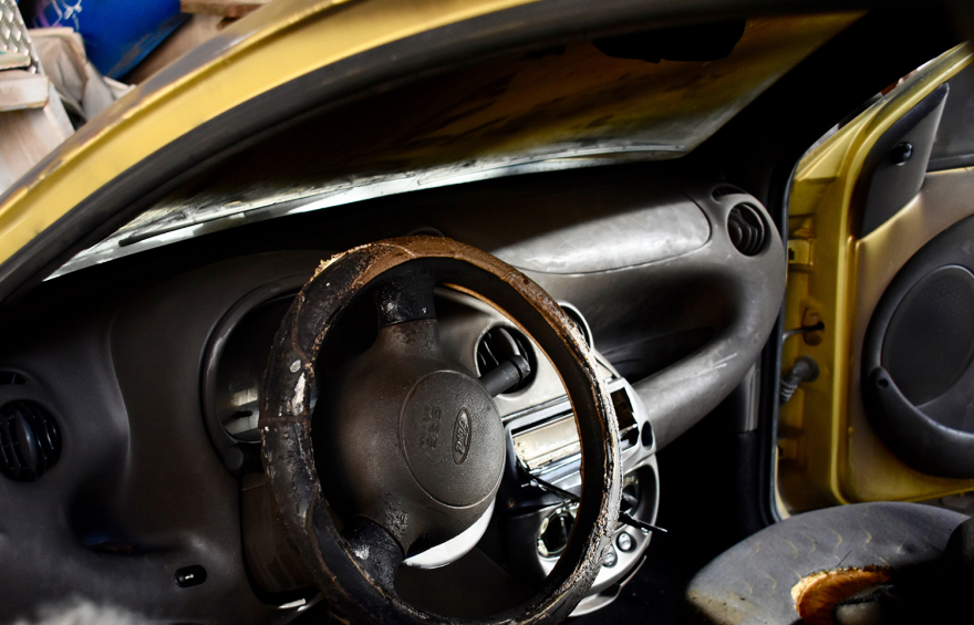 Βίντεο - Υπόθεση Λαγούδη: Έγινε στην Αθήνα η νέα πραγματογνωμοσύνη στο αυτοκίνητο της 44χρονης