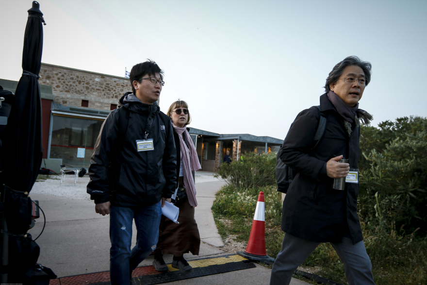 Φωτογραφίες: Δείτε τα γυρίσματα του BBC στο Σούνιο