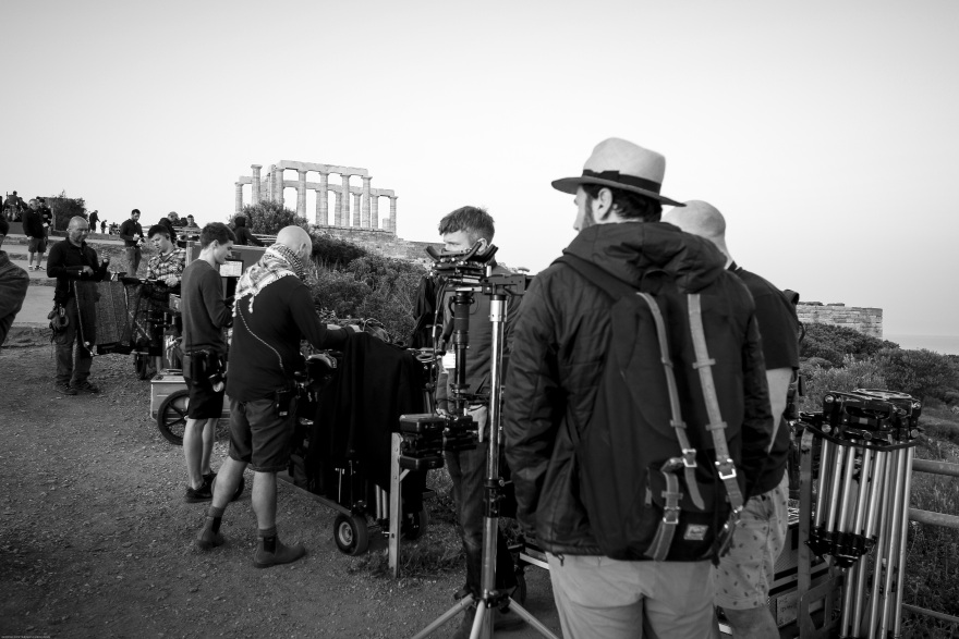 Φωτογραφίες: Δείτε τα γυρίσματα του BBC στο Σούνιο