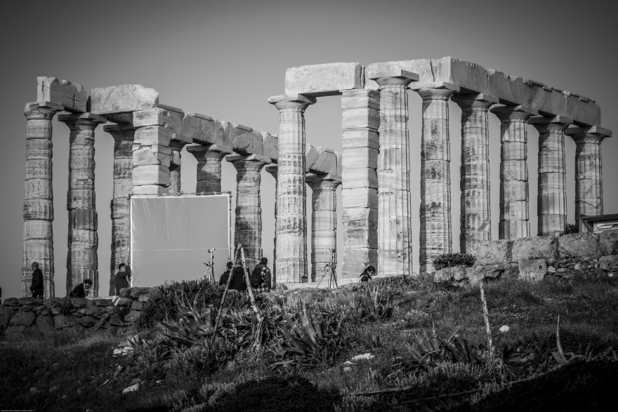 Φωτογραφίες: Δείτε τα γυρίσματα του BBC στο Σούνιο