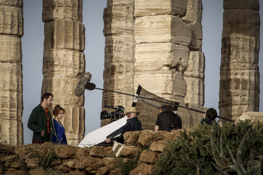 Φωτογραφίες: Δείτε τα γυρίσματα του BBC στο Σούνιο