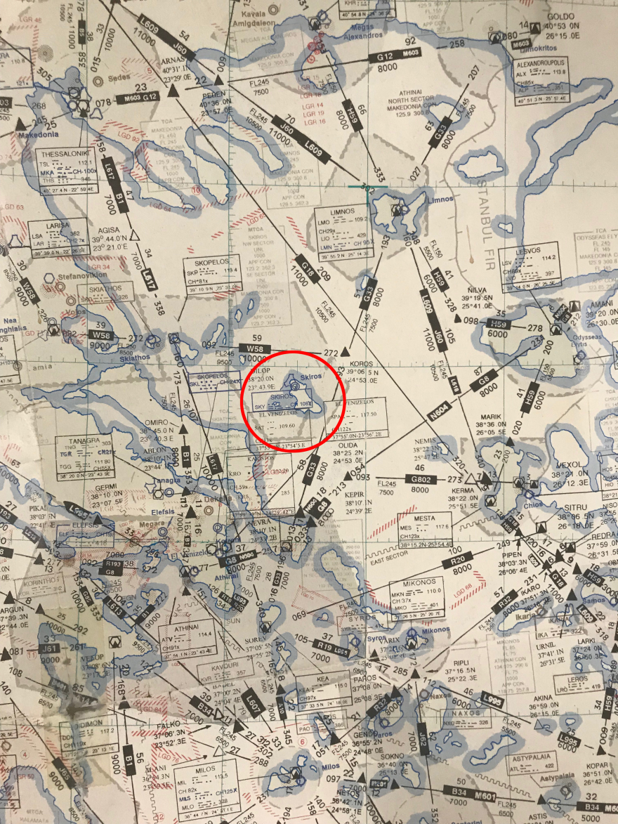 Πτώση μαχητικού αεροσκάφους Mirage 2000-5 στη Σκύρο - Νεκρός ο πιλότος