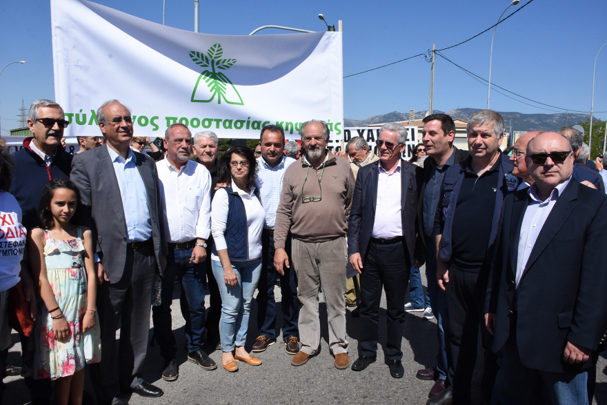 Συγκέντρωση διαμαρτυρίας για τα διόδια στην Γέφυρα Βαρυμπόμπης