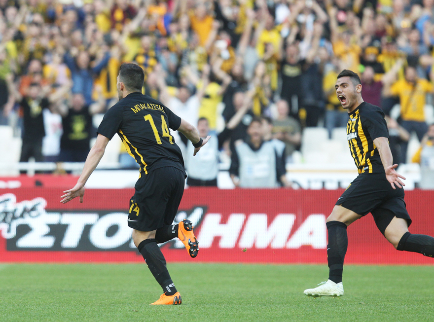 ΑΕΚ-Λεβαδειακός 2-0: Πρωταθλήτρια η «Ένωση» μπροστά σε 60.000 φίλους της!