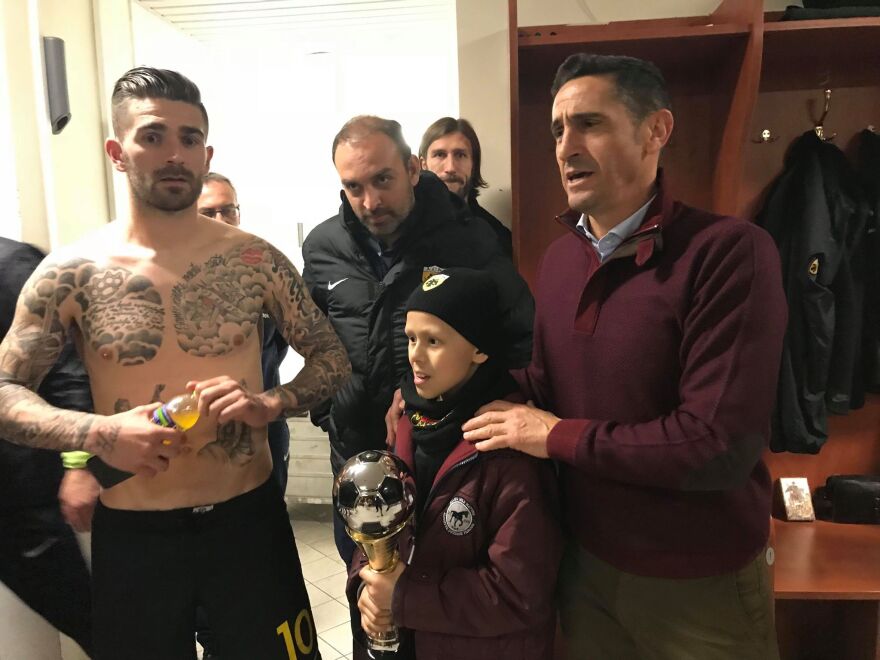 Η συγκινητική αφιέρωση του Χιμένεθ στον μικρό Ανδρέα