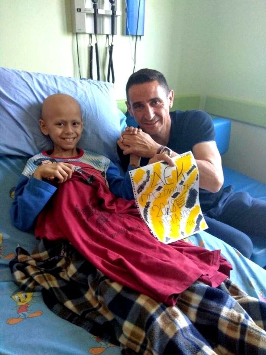 Η συγκινητική αφιέρωση του Χιμένεθ στον μικρό Ανδρέα