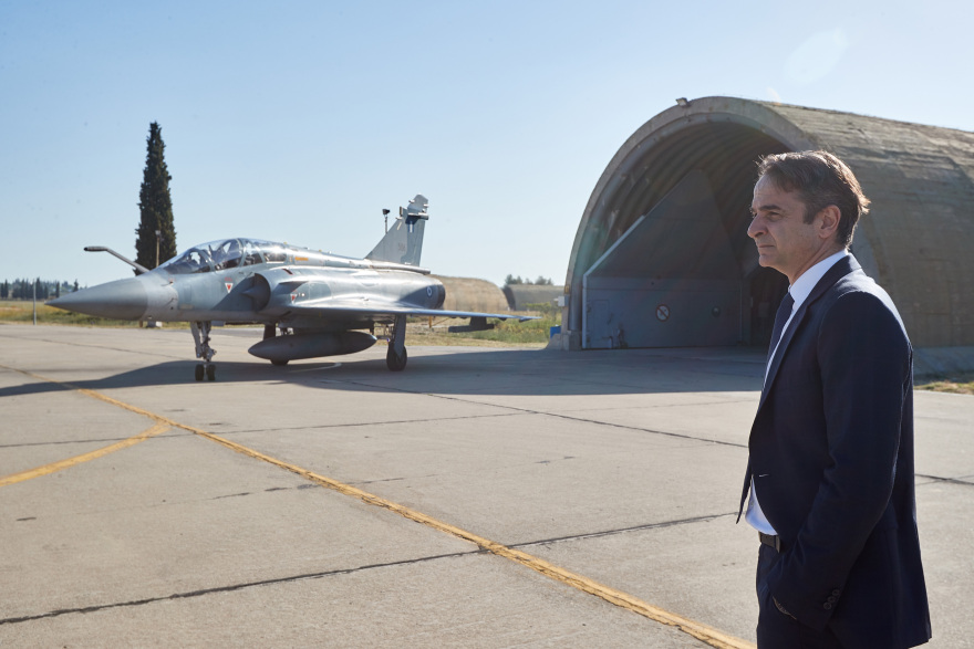 Μήνυμα Μητσοτάκη από τη 114ΠΜ του σμηναγού Μπαλταδώρου: Δεν πρόκειται να μπούμε σε λογικές ανταλλαγής