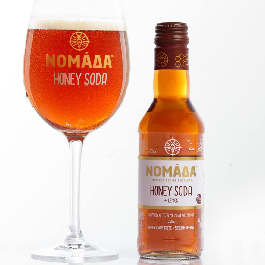 Ένα αναψυκτικό με μέλι από την Κρήτη και λεμόνια από την Σικελία