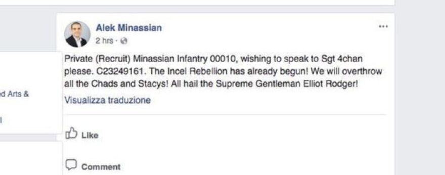 Η μισογυνική ανάρτηση του δράστη στο Τορόντο λίγο πριν τις μαζικές δολοφονίες