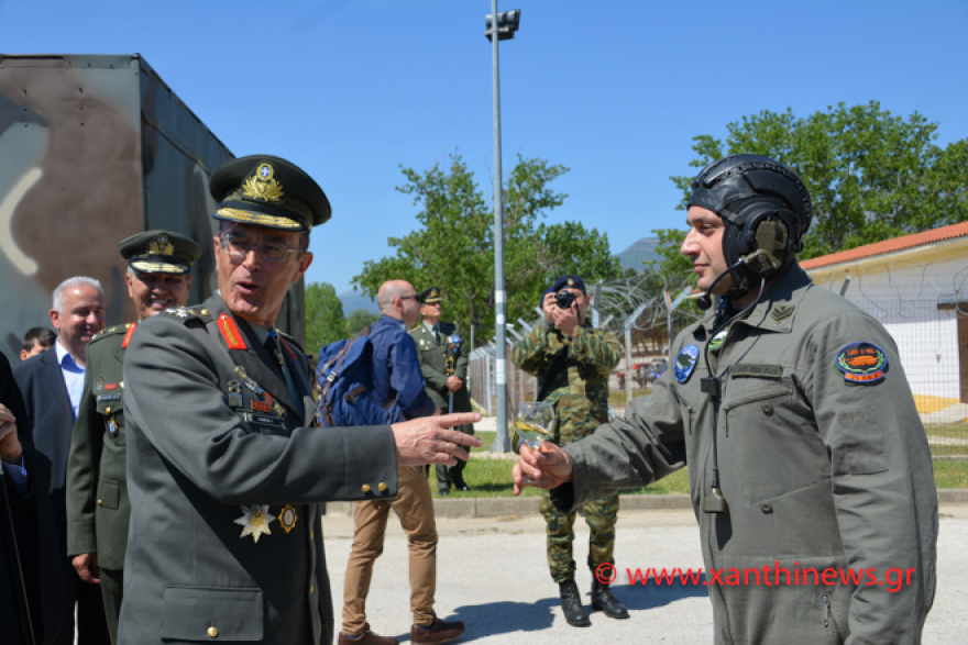 Απίστευτο βίντεο: Με... Leopard πρόσφεραν κρασί στον στρατηγό τους στην Ξάνθη