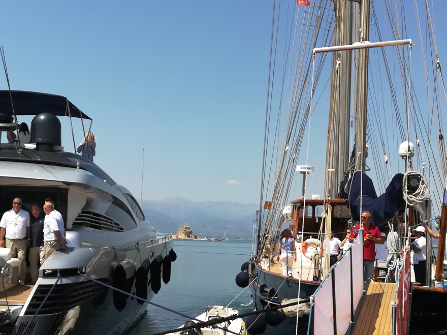 Το Ναύπλιο κέρδισε τη Βαρκελώνη στην άφιξη τουριστικών σκαφών αναψυχής 