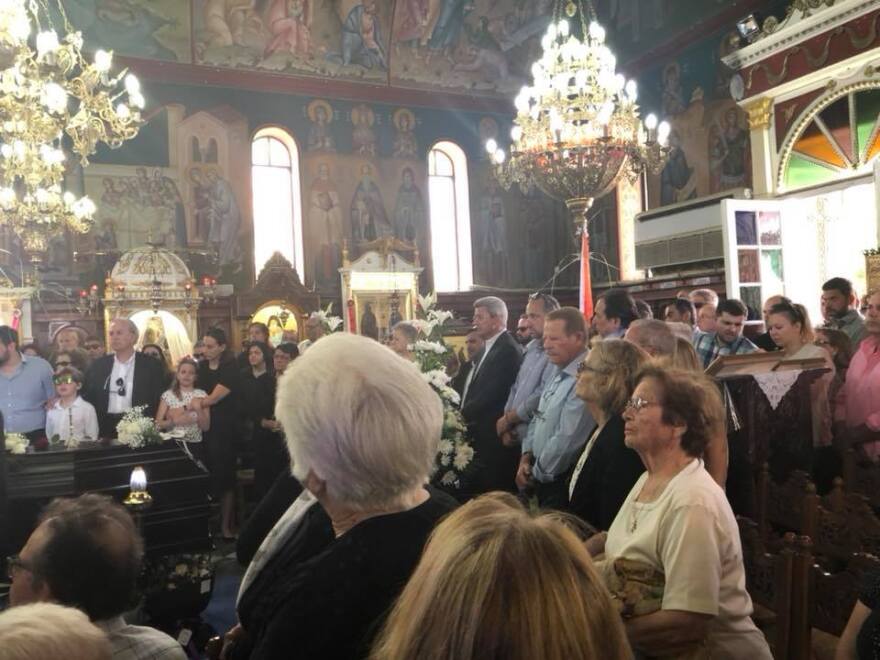 Στην Κεφαλονιά είπαν το τελευταίο αντίο συγγενείς και φίλοι στον Γιώργο Κουρή