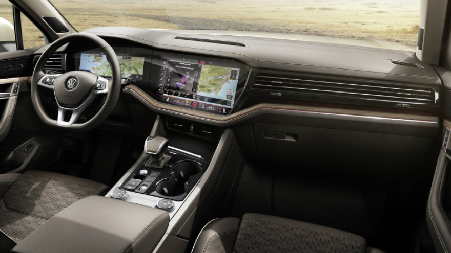 VW Touareg με σύστημα Night Vision