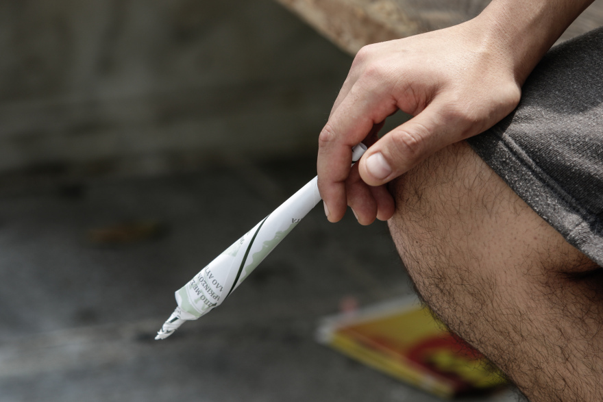 Συγκέντρωση υπέρ της χρήσης κάνναβης στο Σύνταγμα