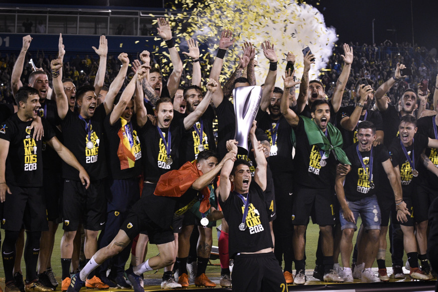 Απόλλων-ΑΕΚ 0-1: Φιέστα τίτλου για την Ένωση