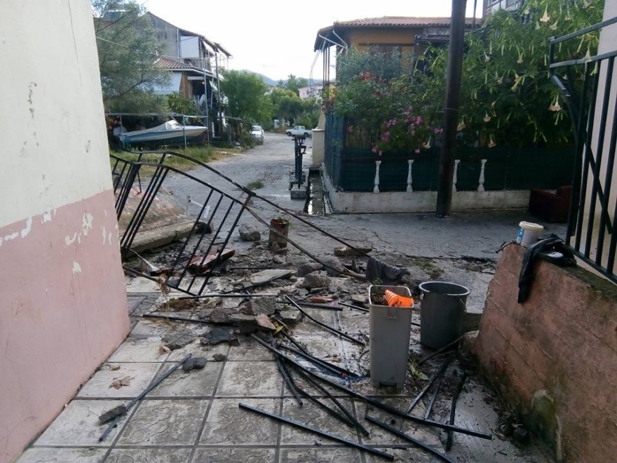 Μεγάλες καταστροφές σε Ηλεία και Λευκάδα από τις ισχυρές βροχοπτώσεις