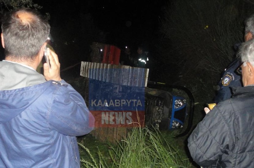 Άνω Διακοπτό: Νεκρός 40χρονος από ανατροπή τρακτέρ