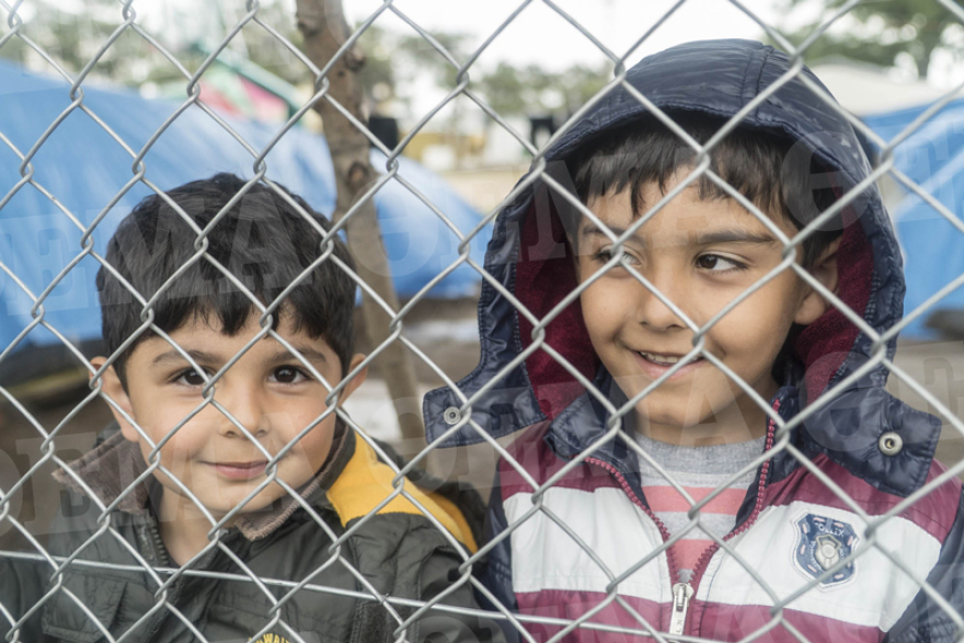 Διαβατά, όπως Ειδομένη: Εικόνες από το κέντρο φιλοξενίας