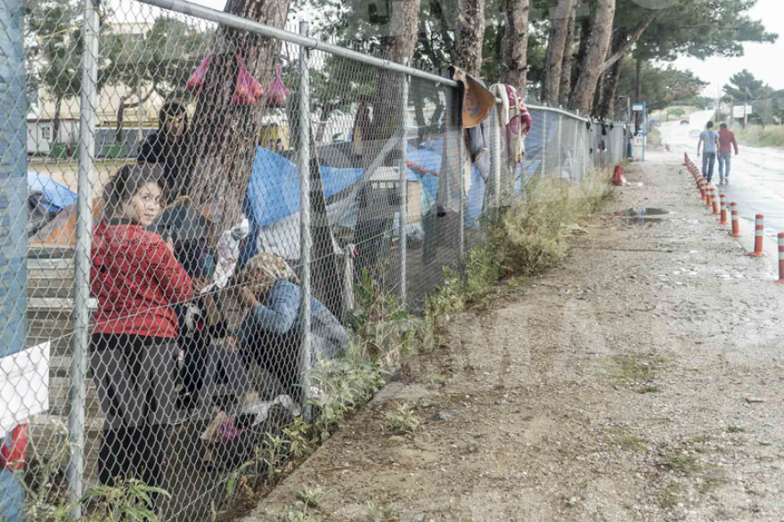 Διαβατά, όπως Ειδομένη: Εικόνες από το κέντρο φιλοξενίας