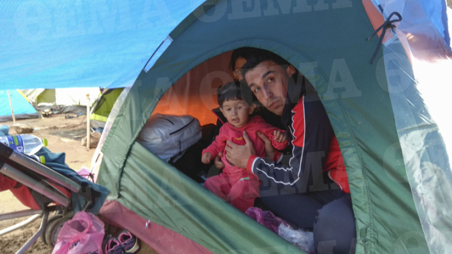 Διαβατά, όπως Ειδομένη: Εικόνες από το κέντρο φιλοξενίας