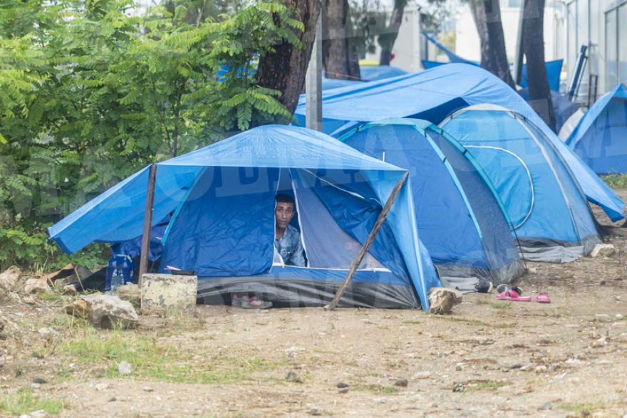 Διαβατά, όπως Ειδομένη: Εικόνες από το κέντρο φιλοξενίας