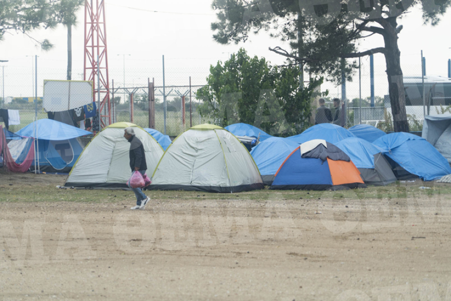 Διαβατά, όπως Ειδομένη: Εικόνες από το κέντρο φιλοξενίας