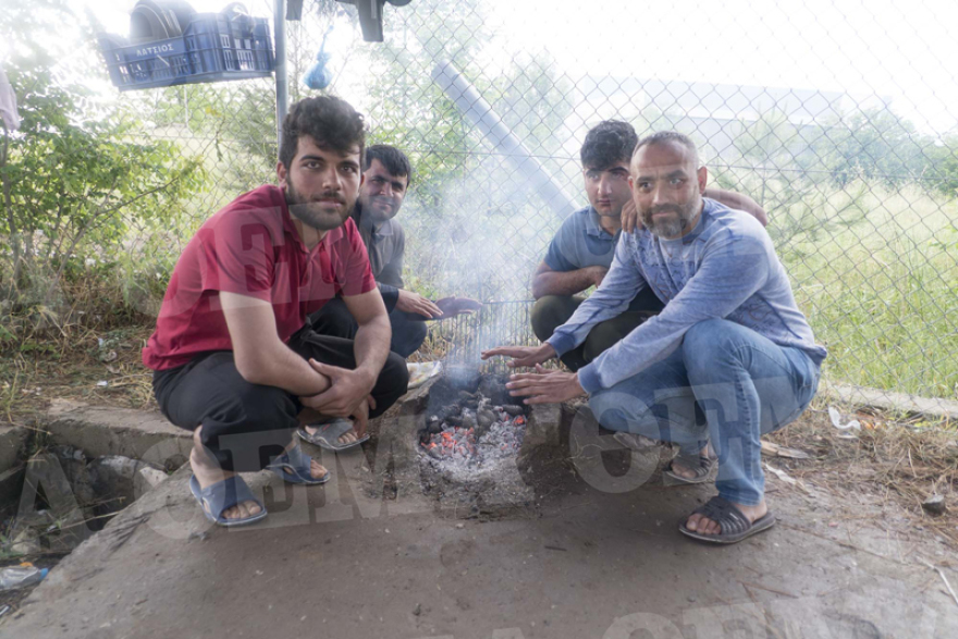 Διαβατά, όπως Ειδομένη: Εικόνες από το κέντρο φιλοξενίας