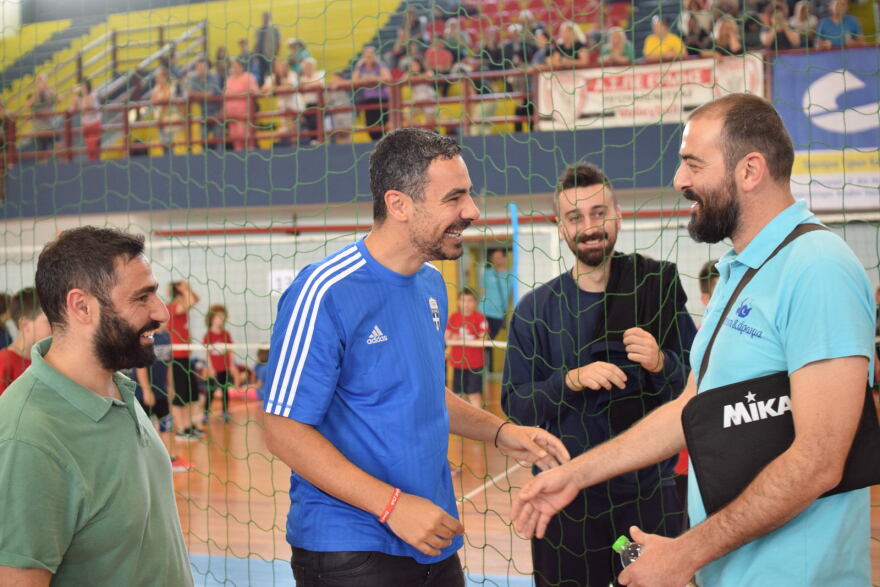 Βόλεϊ: Η γιορτή του Ερμή Ηγουμενίτσας με 500 παιδιά και τιμώμενο πρόσωπο τον Βασίλη Κουρνέτα