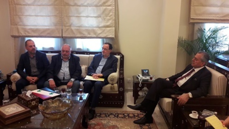 Ο Λαφαζάνης στη Βηρυτό: Ο πραγματικός δήμιος των Παλαιστινίων είναι η πολιτική των ΗΠΑ