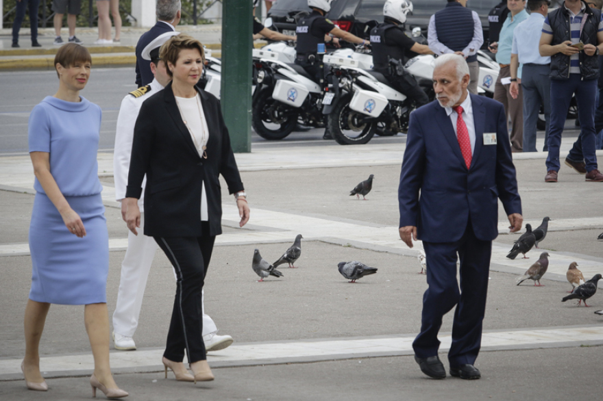 Συνάντηση Παυλόπουλου με την πρόεδρο της Εσθονίας 