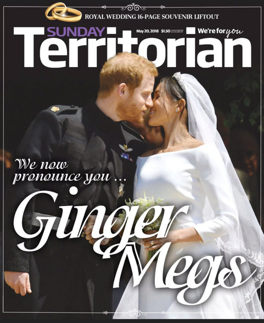 Χάρι - Μέγκαν: Ο παραμυθένιος γάμος τους πρωτοσέλιδο σε όλον τον κόσμο