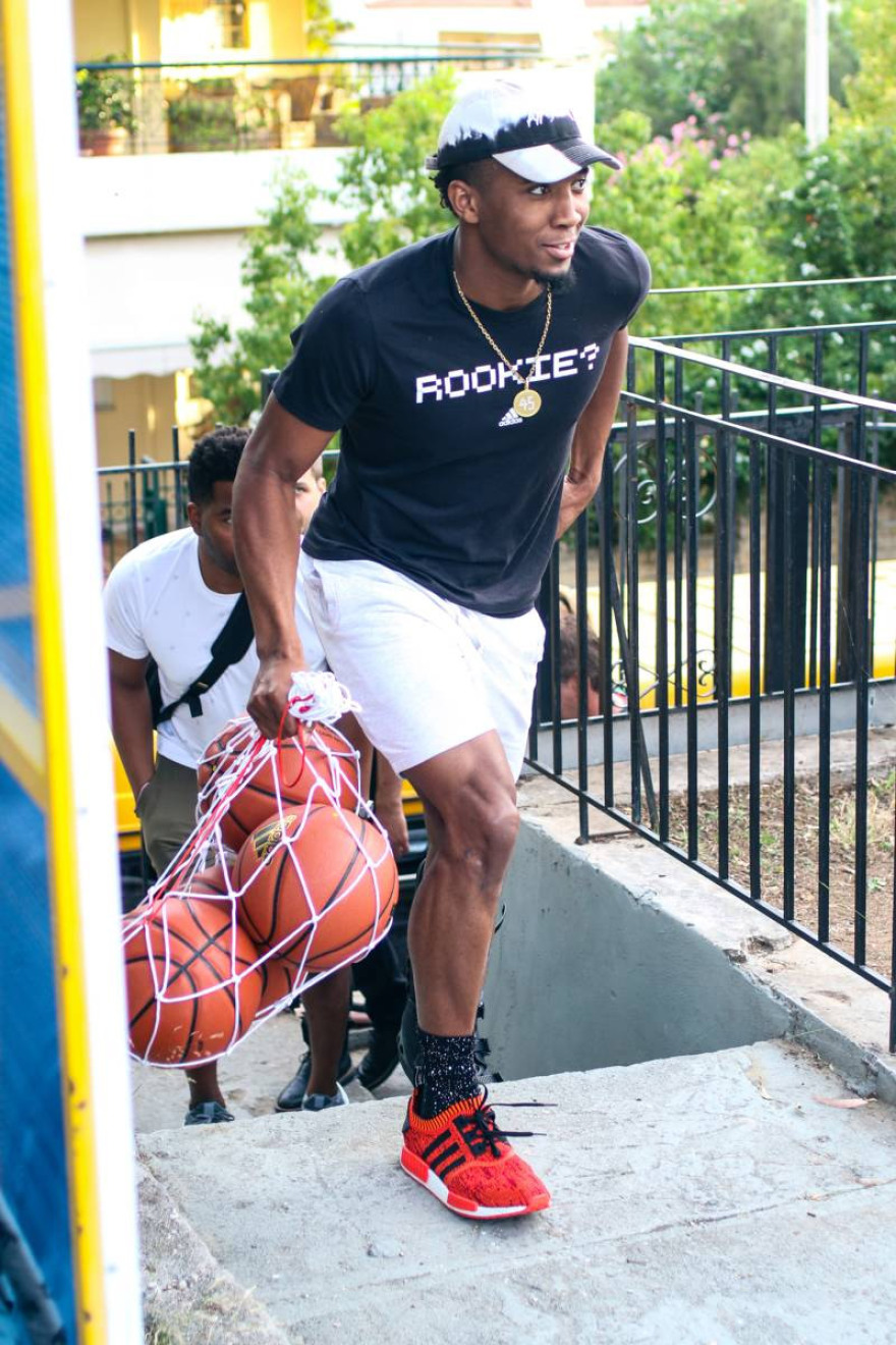 #GameOnAthens adidas: Οι στιγμές του Μίτσελ στην Αθήνα! (pics)