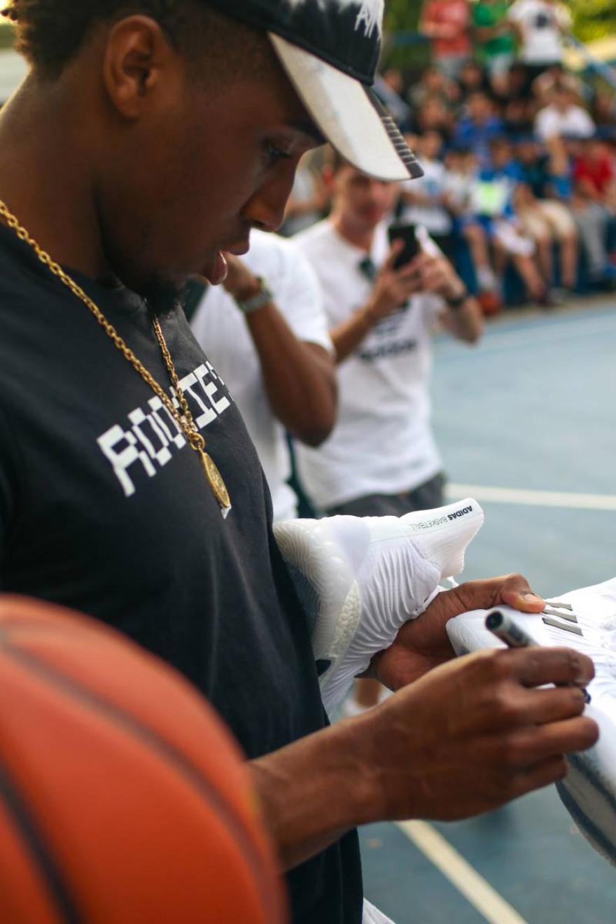 #GameOnAthens adidas: Οι στιγμές του Μίτσελ στην Αθήνα! (pics)