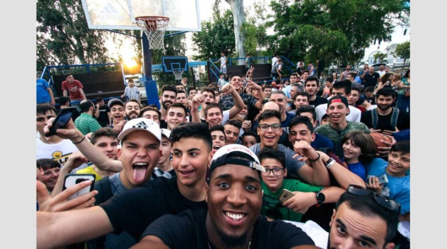 #GameOnAthens adidas: Οι στιγμές του Μίτσελ στην Αθήνα! (pics)
