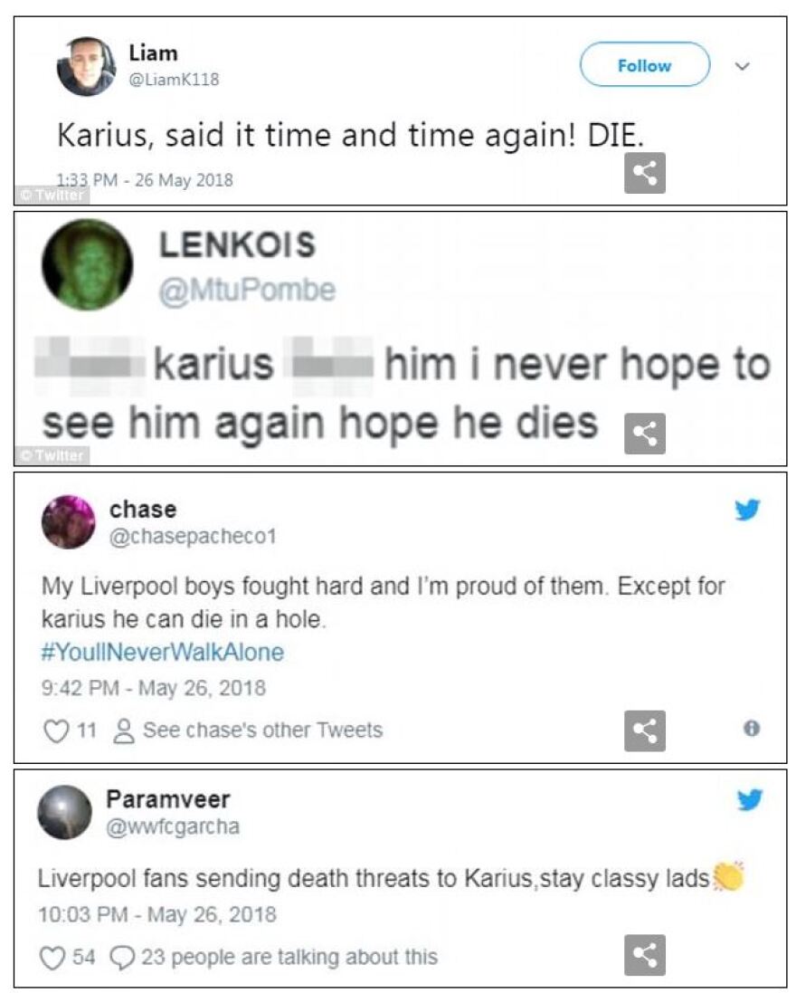 Η αστυνομία ερευνά απειλές κατά της ζωής του Κάριους για τις γκάφες στον τελικό με τη Ρεάλ