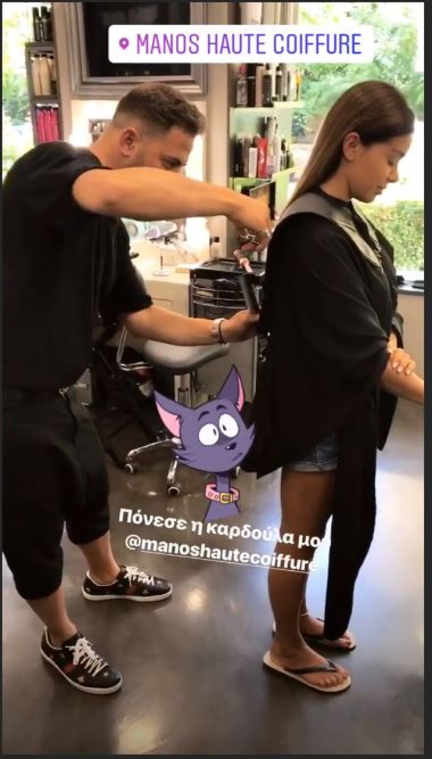 Νέο look για την Όλγα Φαρμάκη- Η πρώην Survivor έκοψε την πλούσια χαίτη της 