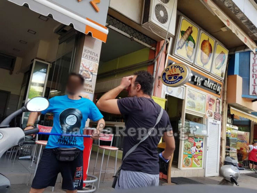 Λαμία: Ρομά «άνοιξαν» κεφάλια με καδρόνια στην πλατεία Πάρκου