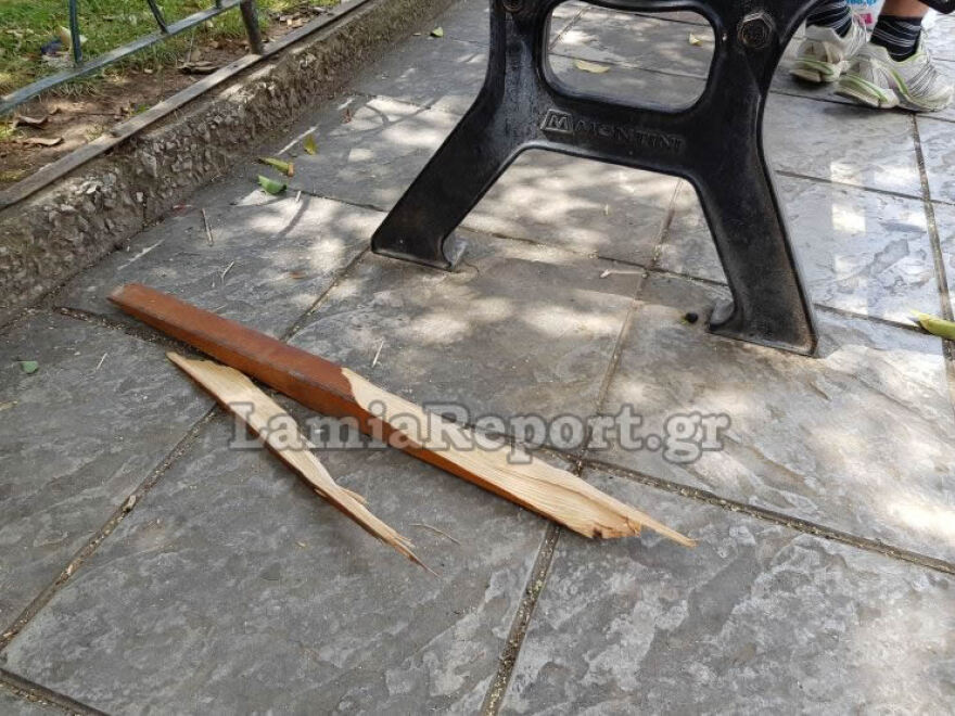 Λαμία: Ρομά «άνοιξαν» κεφάλια με καδρόνια στην πλατεία Πάρκου