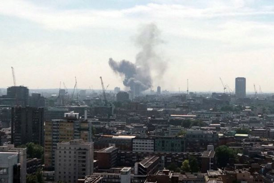 Tεράστια πυρκαγιά στο Mandarin του Λονδίνου, στο Knightsbridge