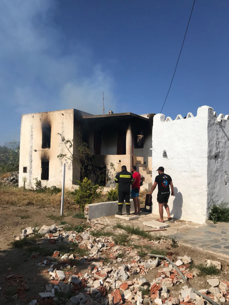 Μύκονος: Πρώην αστυνομικός πυρπόλησε το σπίτι του! 