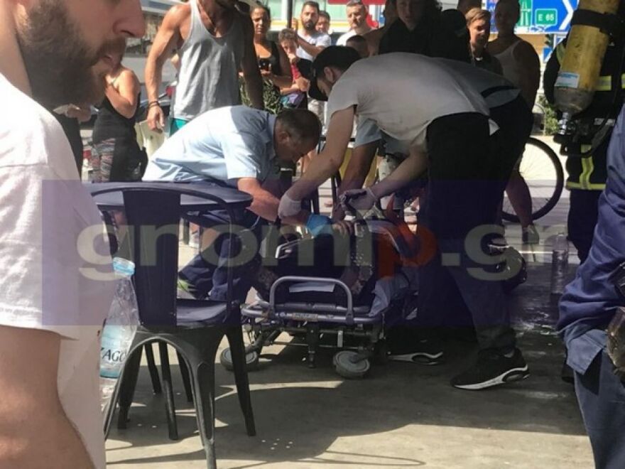 Πάτρα: Πυρκαγιά σε ψητοπωλείο - Στο νοσοκομείο ένας υπάλληλος